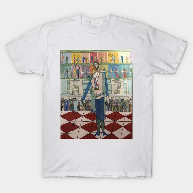 Mozart T-Shirt by VangoArtGallery